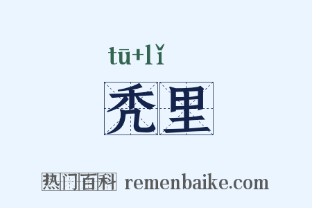 秃里是什么意思的图片